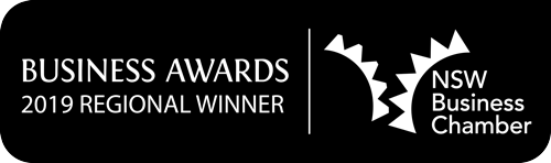 NSW Business Chamber Business Awards 2019 Regional Winner